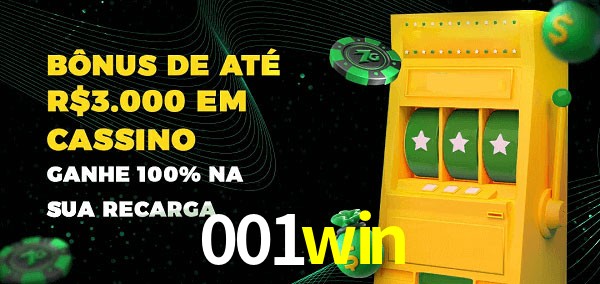 001win melhor bônus de depósito